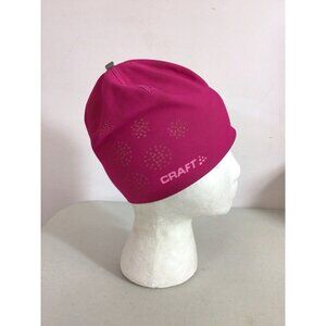 Craft Pink Beanie Athletic Hat Womens Large